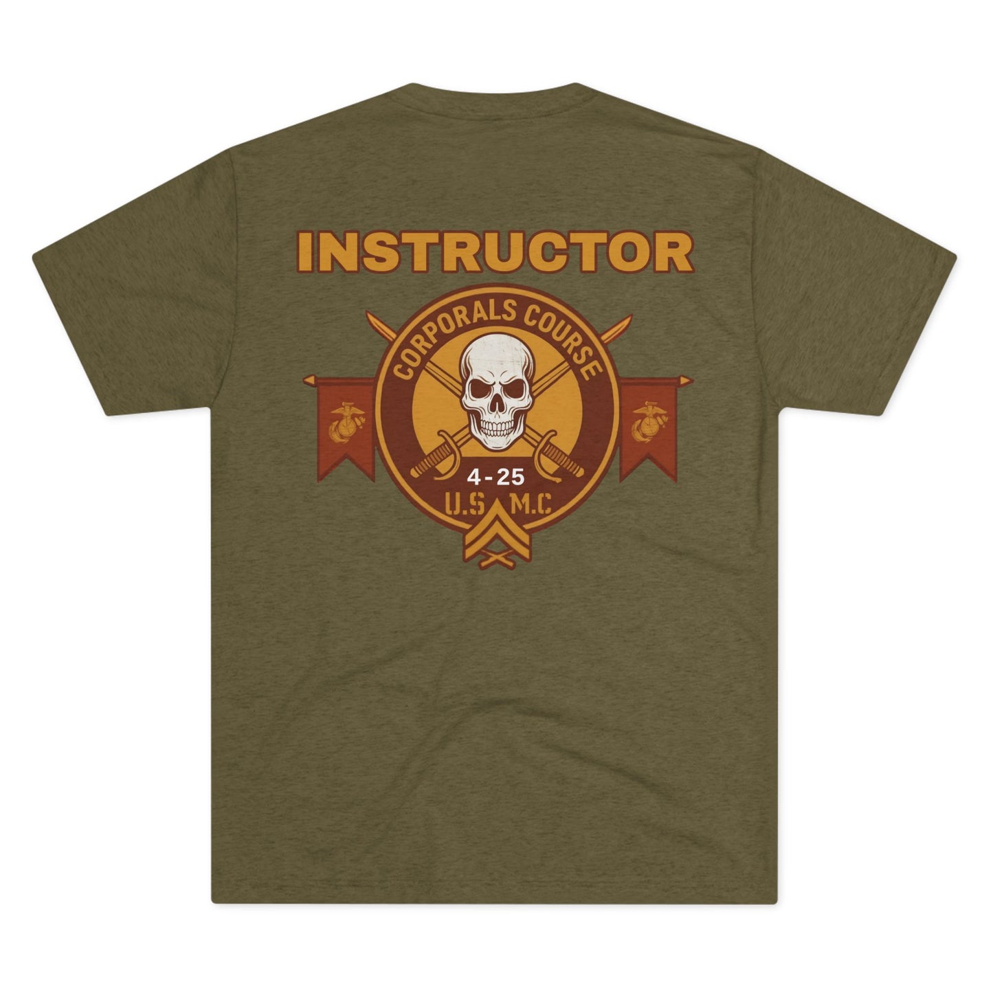 Corporal's Course 4-25 Instructor - Tri-Blend PT Shirt