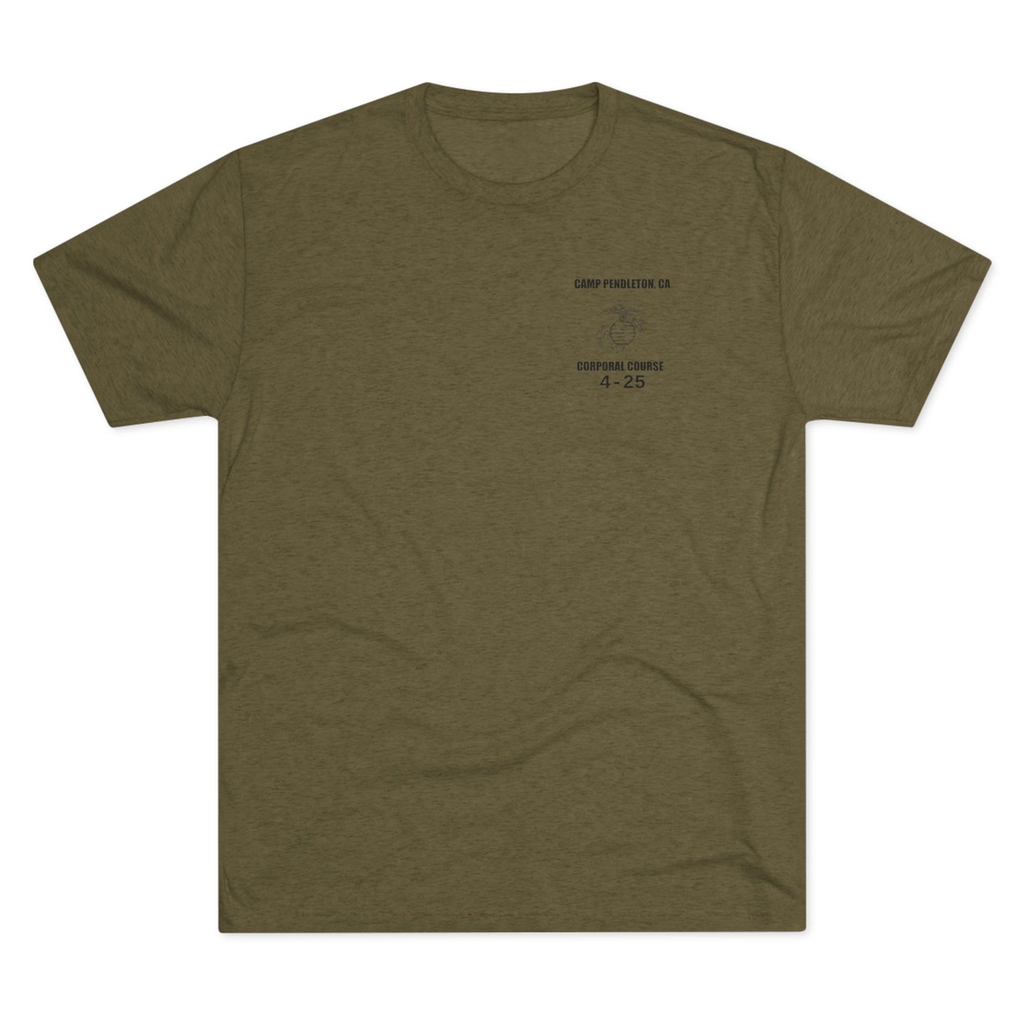 Corporal's Course 4-25 Chief Instructor - Tri-Blend PT Shirt