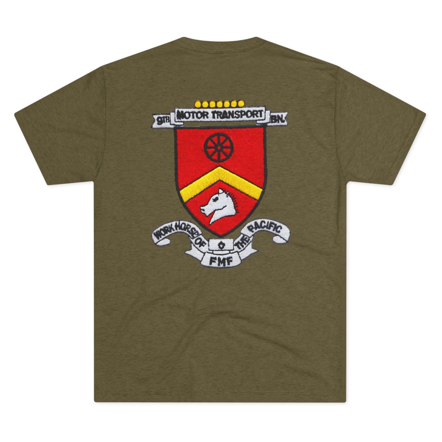 9th MT Bn Tri-Blend PT Shirt