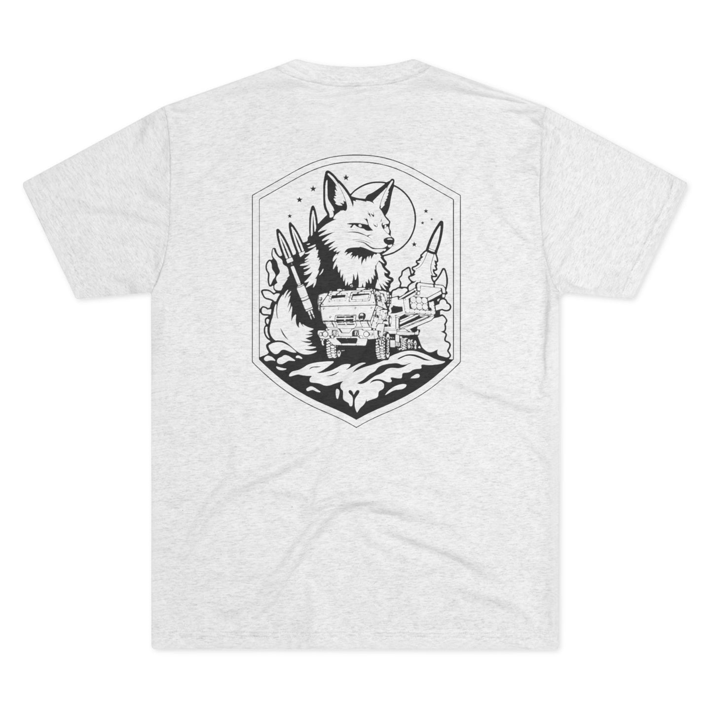2/14 Fox Btry - Tri-Blend PT Shirt