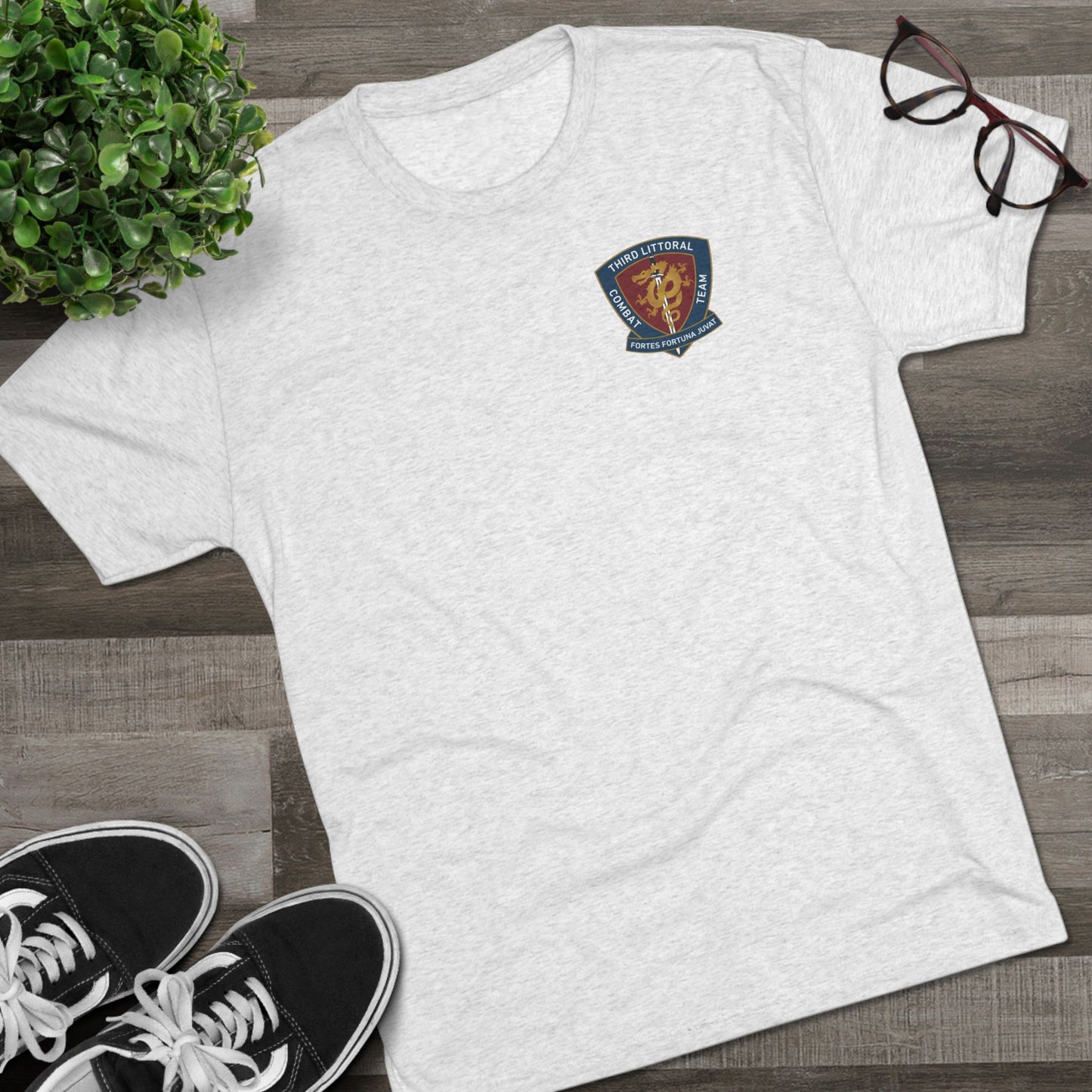 3d LCT HEADHUNTER - Tri-Blend PT Shirt