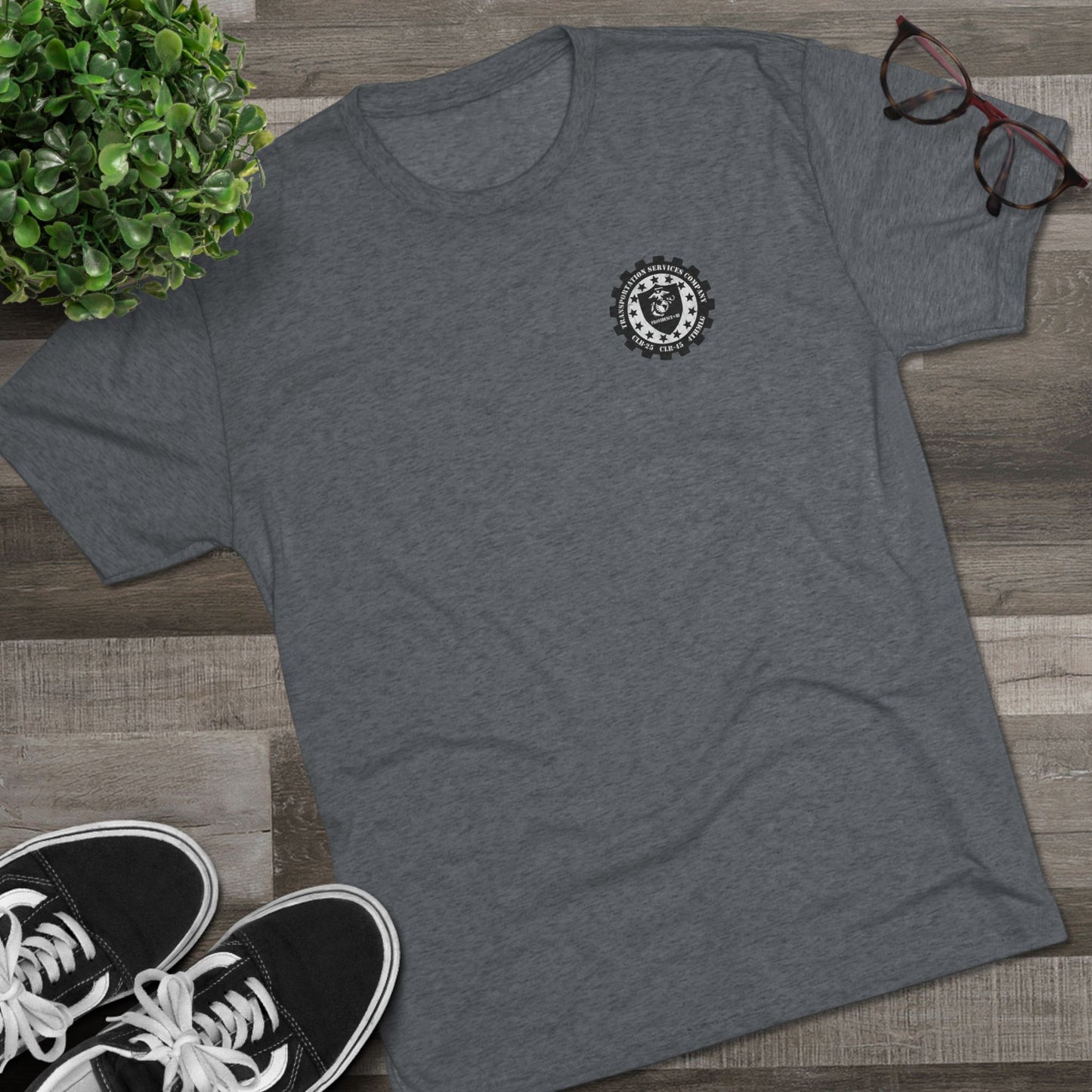 CLB 25 - TSC - Tri-Blend PT Shirt BW