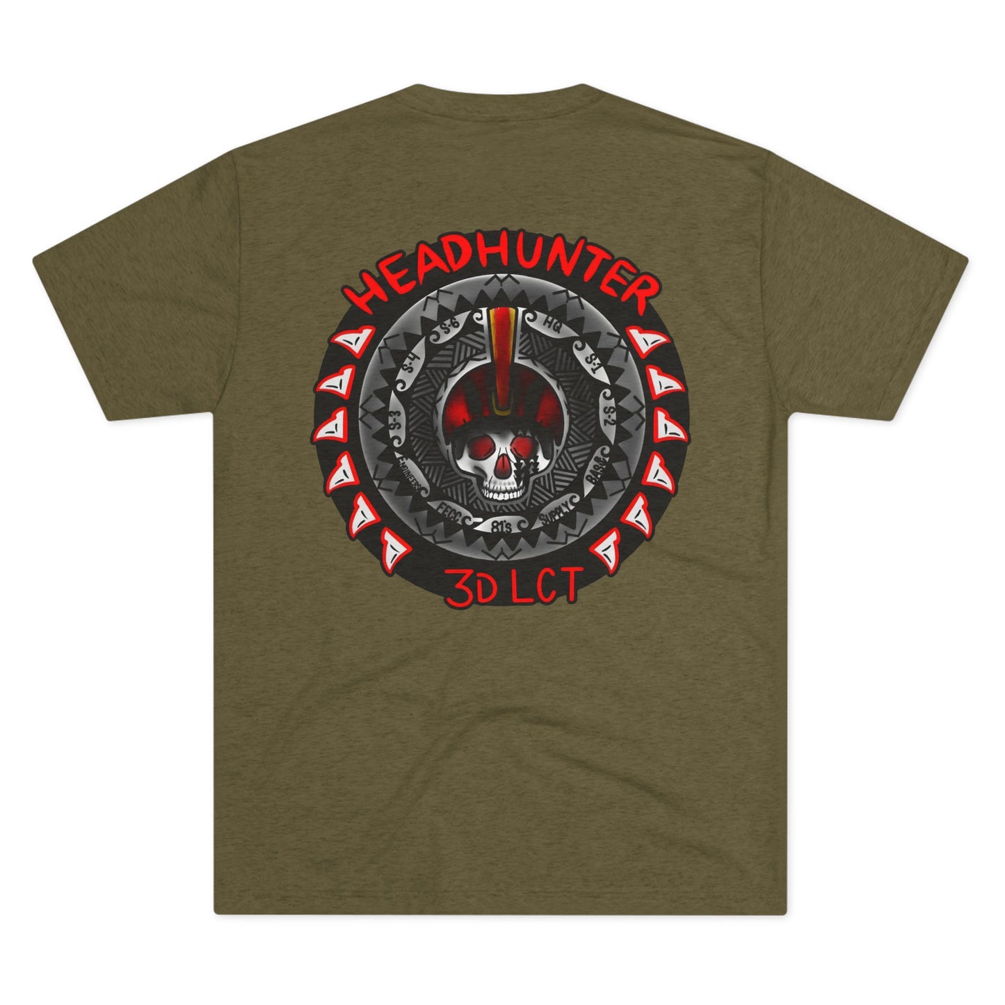 3d LCT HEADHUNTER - Tri-Blend PT Shirt