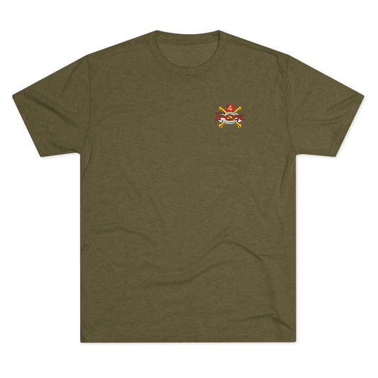 2/14 Fox Btry - Tri-Blend PT Shirt
