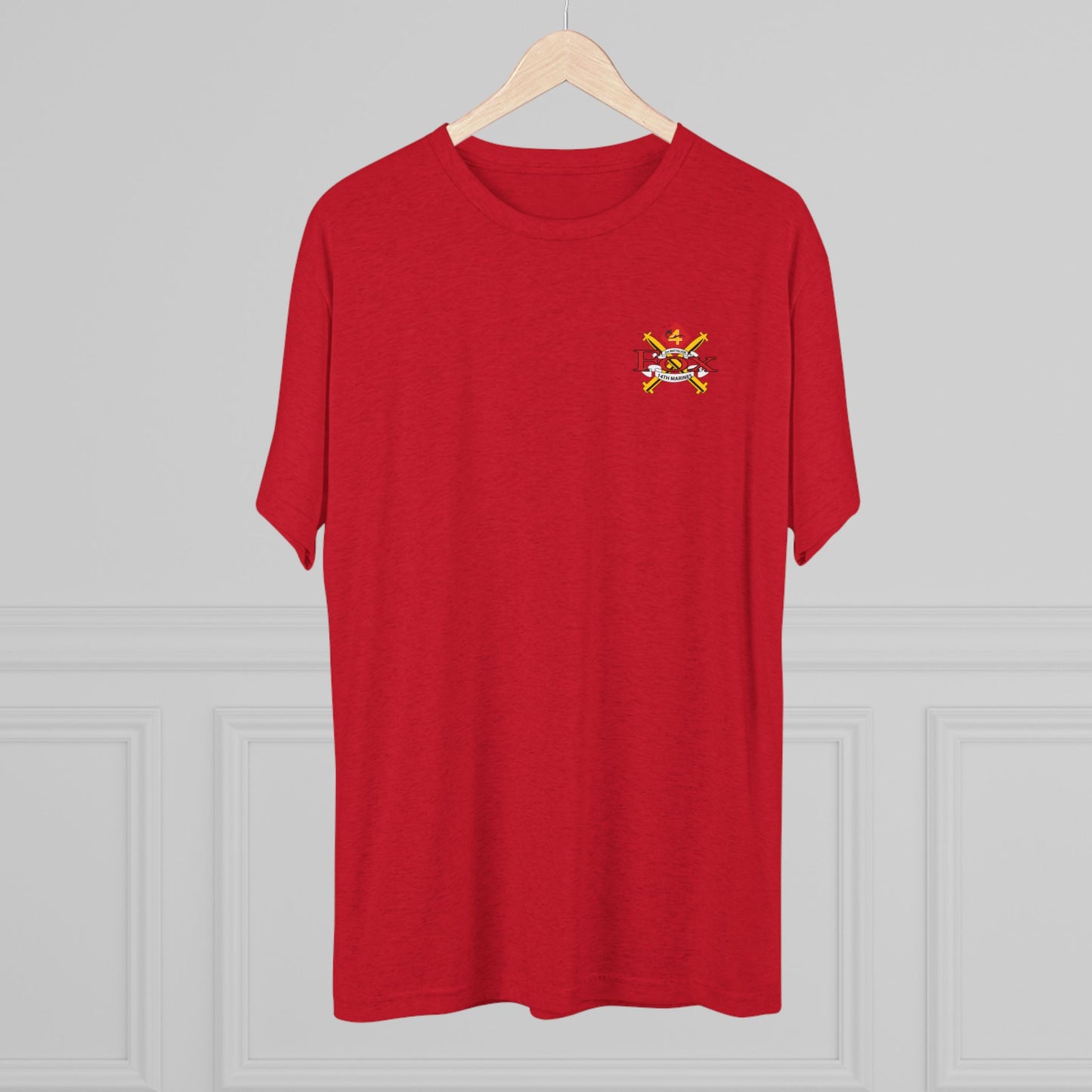 2/14 Fox Btry - Tri-Blend PT Shirt