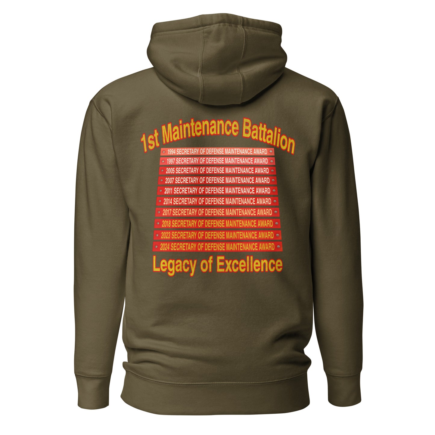 1st Maintenance Bn "Legacy" Hoodie