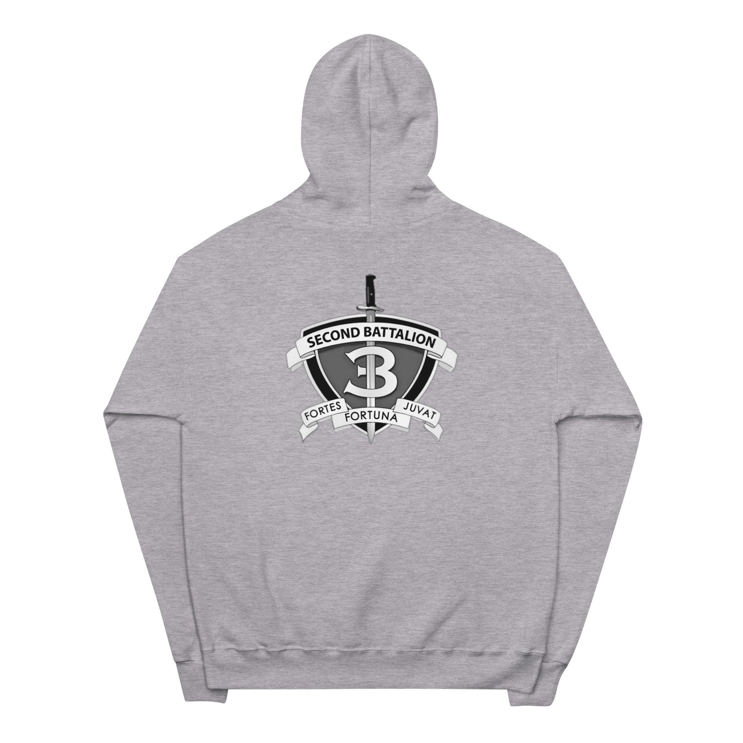 Island Warrior Hoodie BW