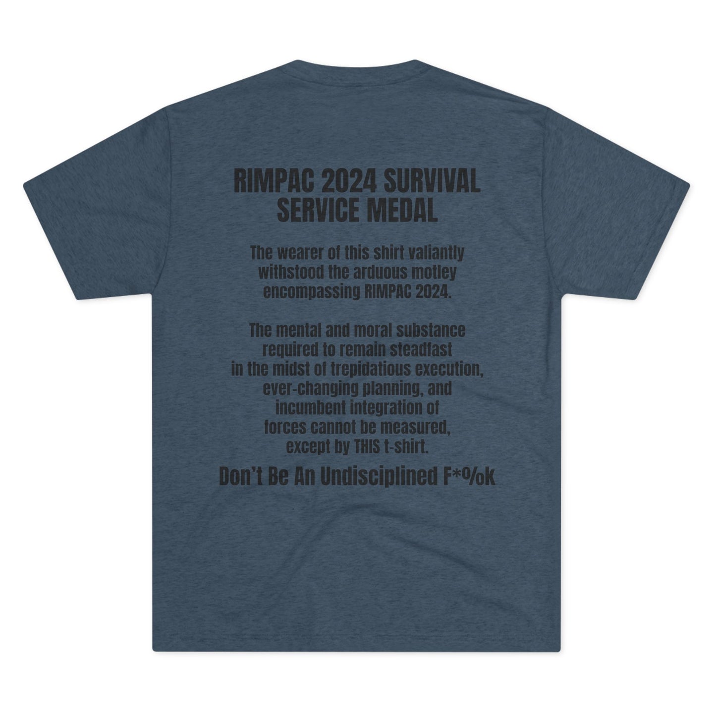 RIMPAC 2024 #DBAUF Tri-Blend PT Shirt