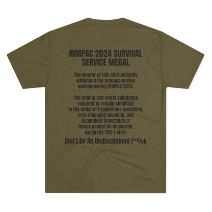 RIMPAC 2024 #DBAUF Tri-Blend PT Shirt