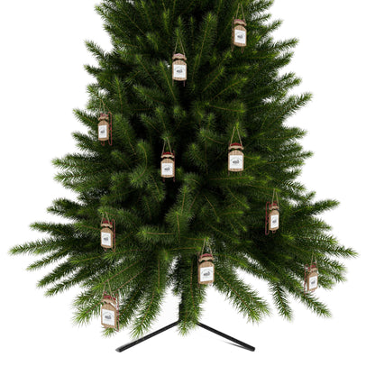 Chalet Sled Ornaments