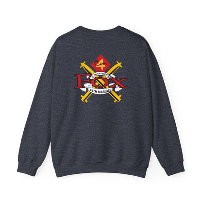 2/14 Fox Btry Crewneck Sweatshirt