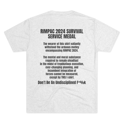 RIMPAC 2024 #DBAUF Tri-Blend PT Shirt