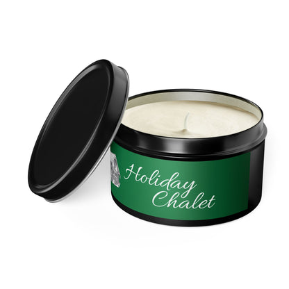 Chalet Tin Candles