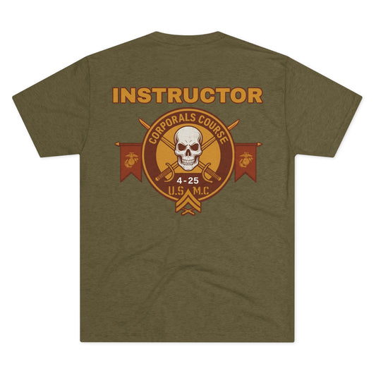 Corporal's Course 4-25 Instructor - Tri-Blend PT Shirt