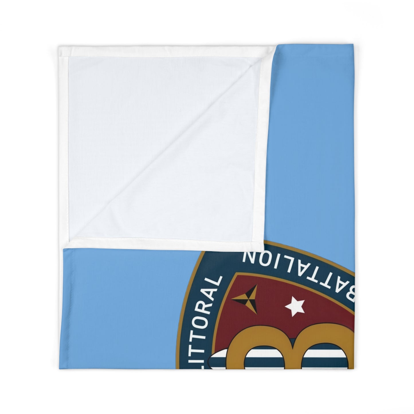 3d LLB Baby Swaddle Blanket - Blue