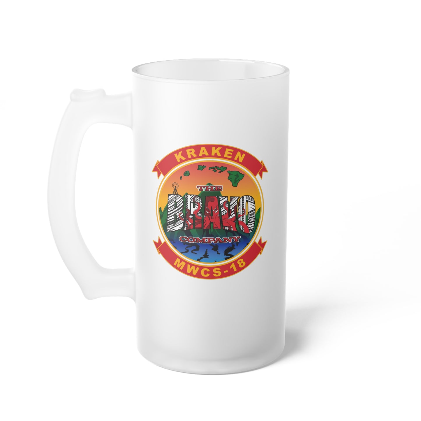 MWCS-18 B Frosted Glass Mug