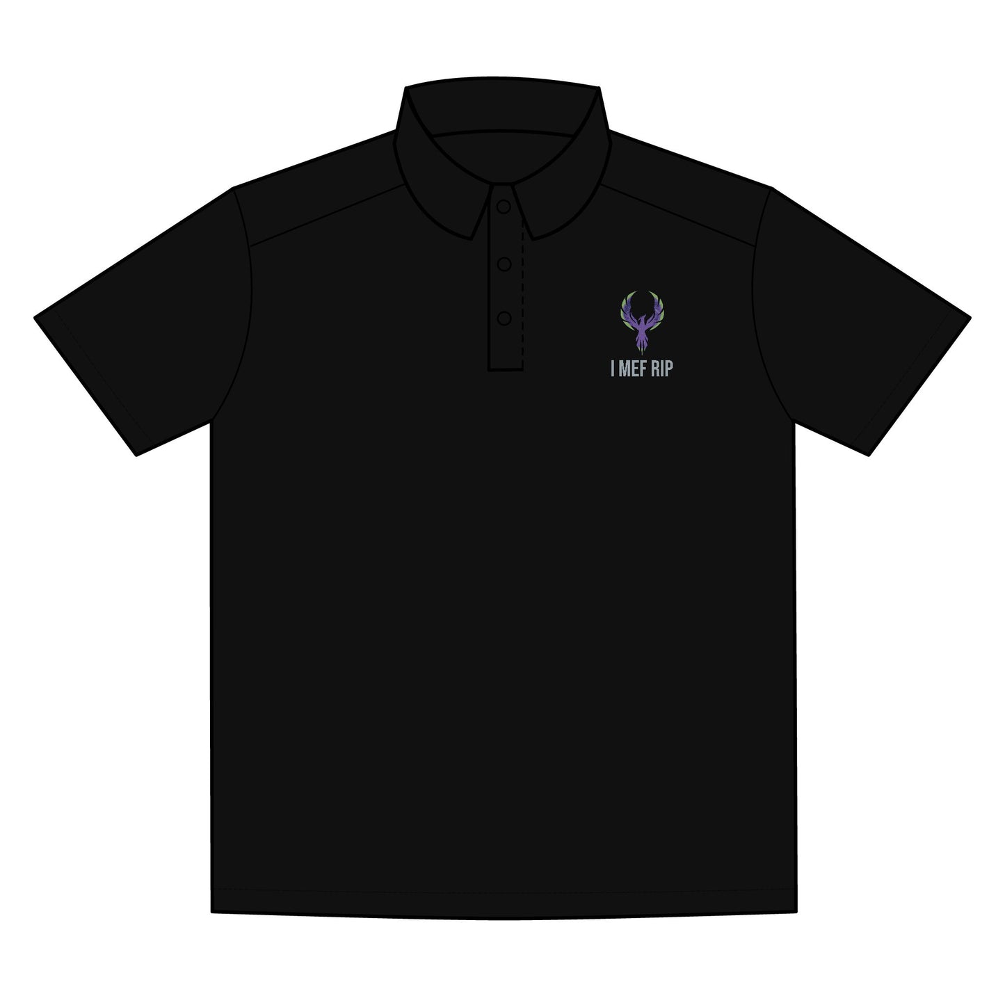 I MEF RIP Snag-Proof Polo