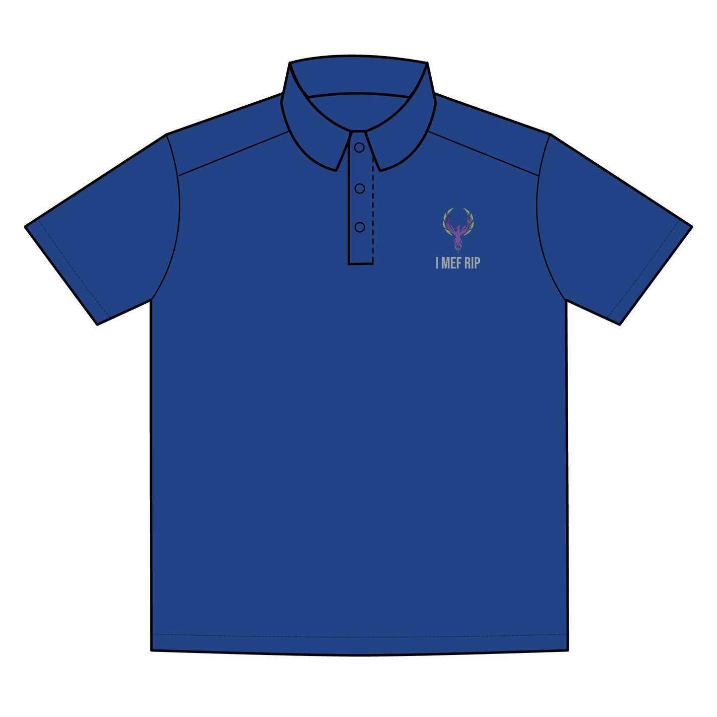 I MEF RIP Snag-Proof Polo