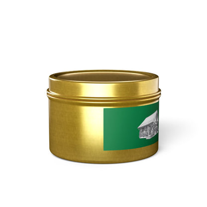 Chalet Tin Candles