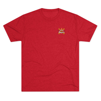 2/14 Fox Btry - Tri-Blend PT Shirt