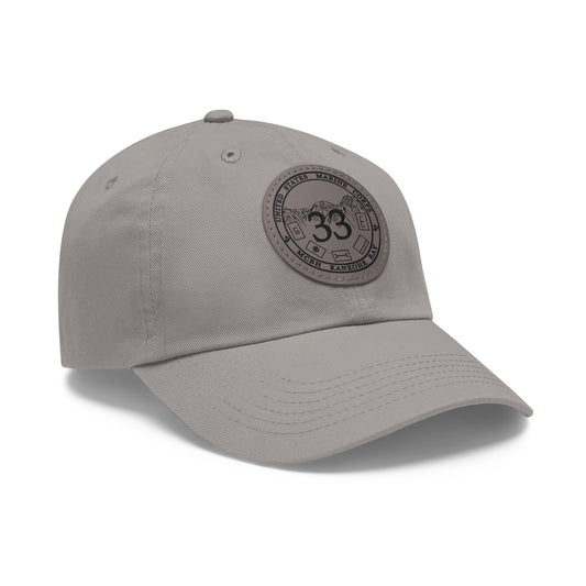 CLC 33 Dad Hat with Leather Patch