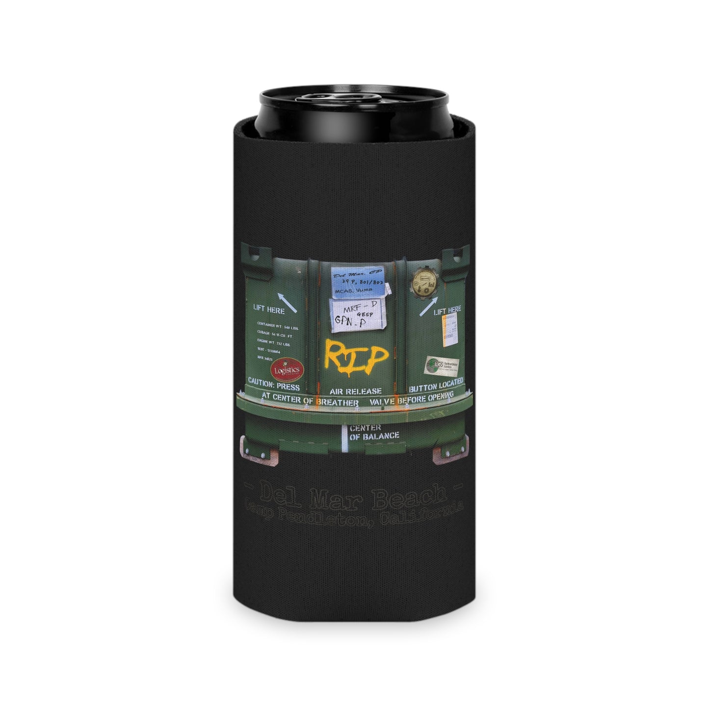 1st Maint Bn "RIP" Can Cooler