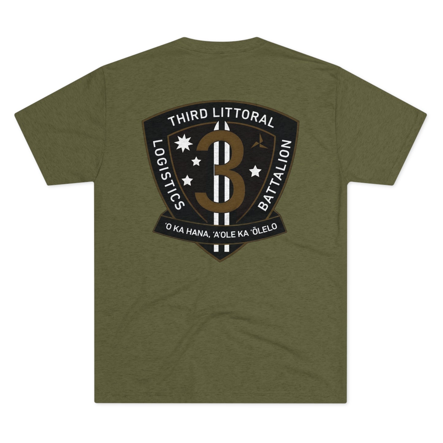 3d LLB Tri-Blend PT Shirt Subdued