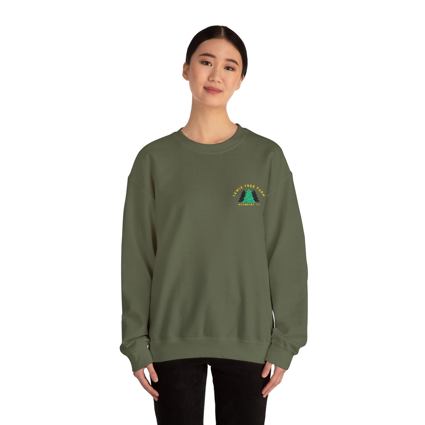 LTF 8oz Embroidered Crewneck Sweatshirt