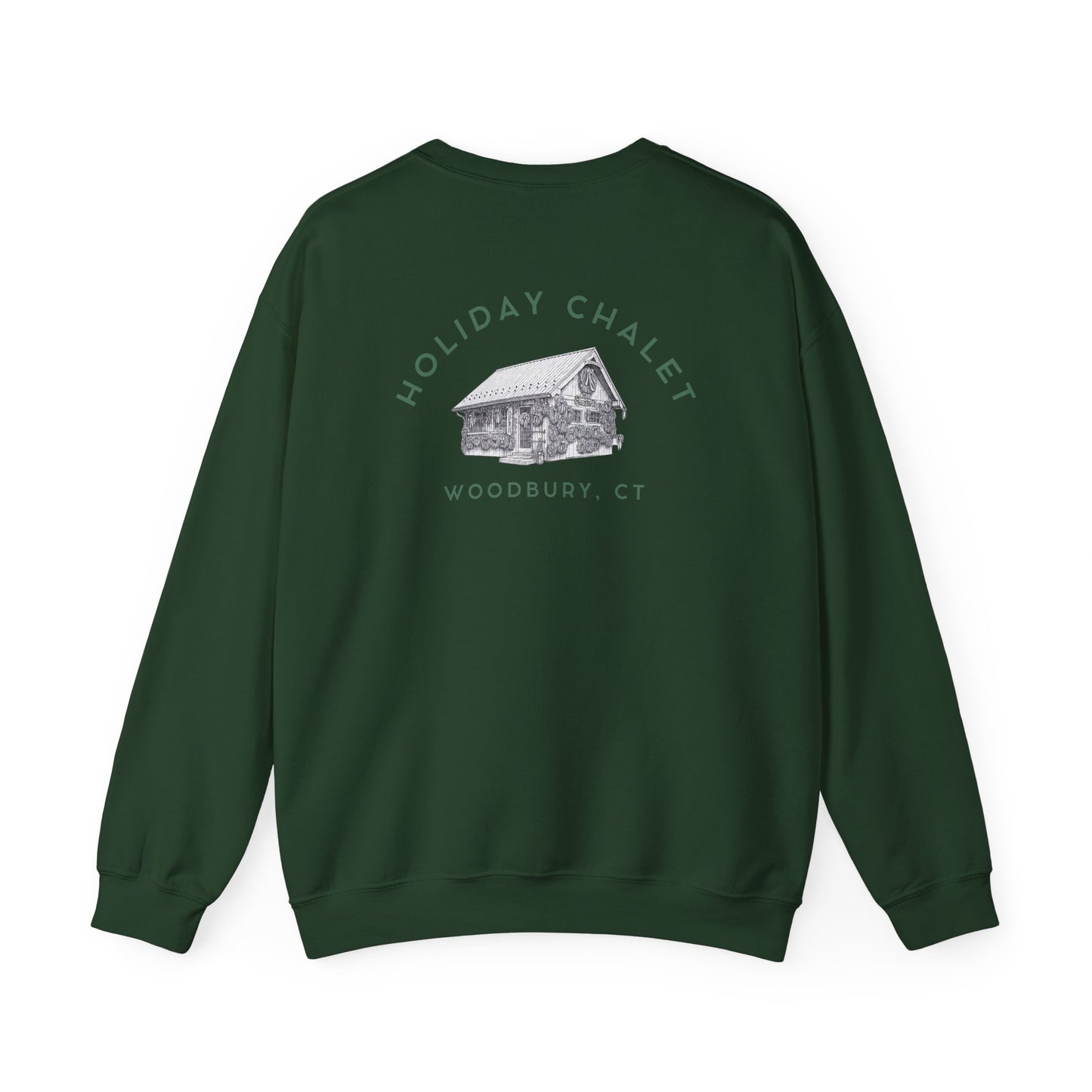 Chalet Workshirt Heavy Blend™ Crewneck - Green Logo