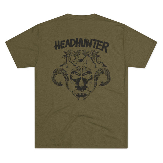 3d LCT HEADHUNTER - dark Tri-Blend PT Shirt