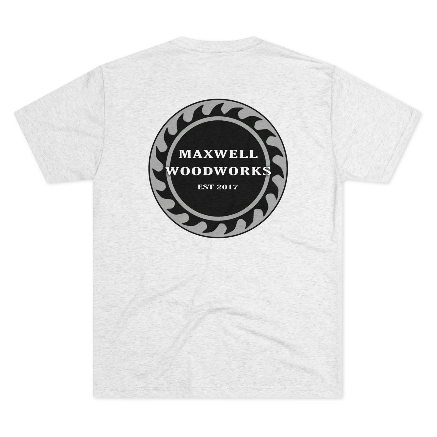 Maxwell Woodworks Tri-Blend Crew Tee