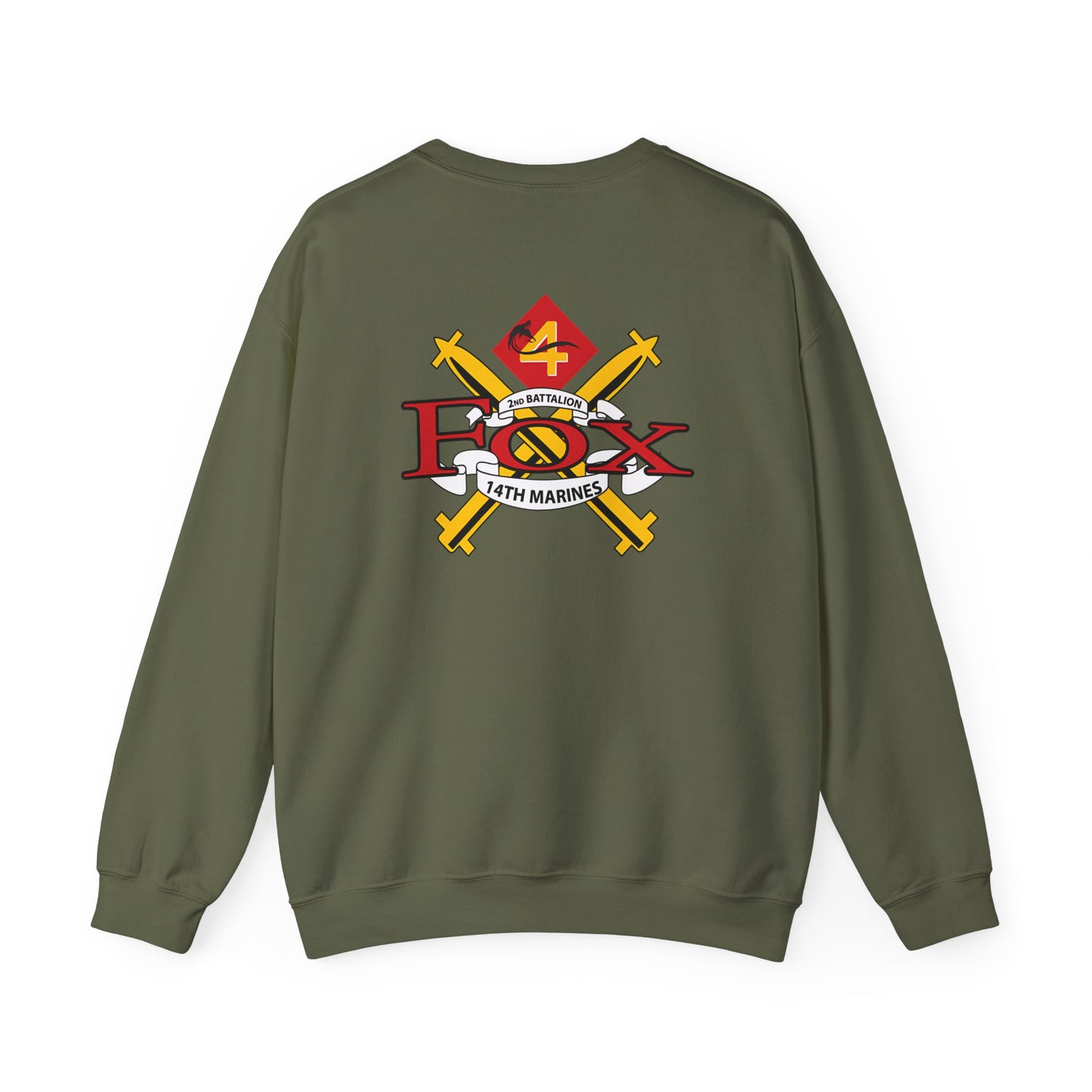 2/14 Fox Btry Crewneck Sweatshirt