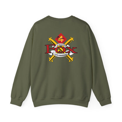 2/14 Fox Btry Crewneck Sweatshirt