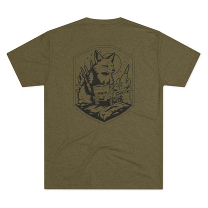 2/14 Fox Btry - Tri-Blend PT Shirt