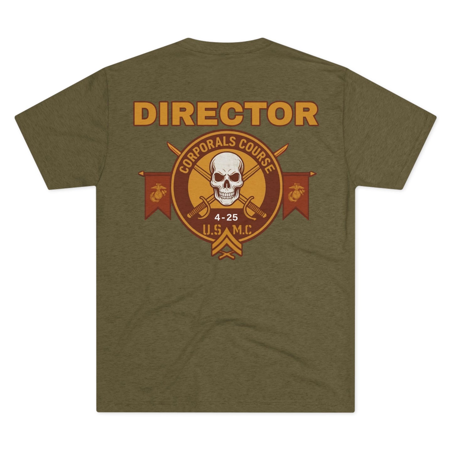Corporal's Course 4-25 Director - Tri-Blend PT Shirt