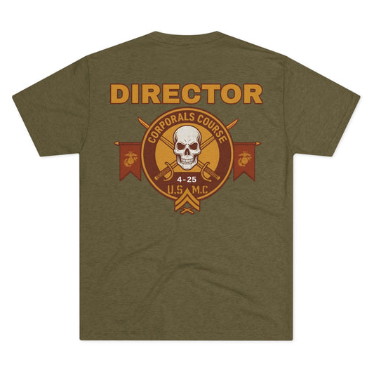 Corporal's Course 4-25 Director - Tri-Blend PT Shirt