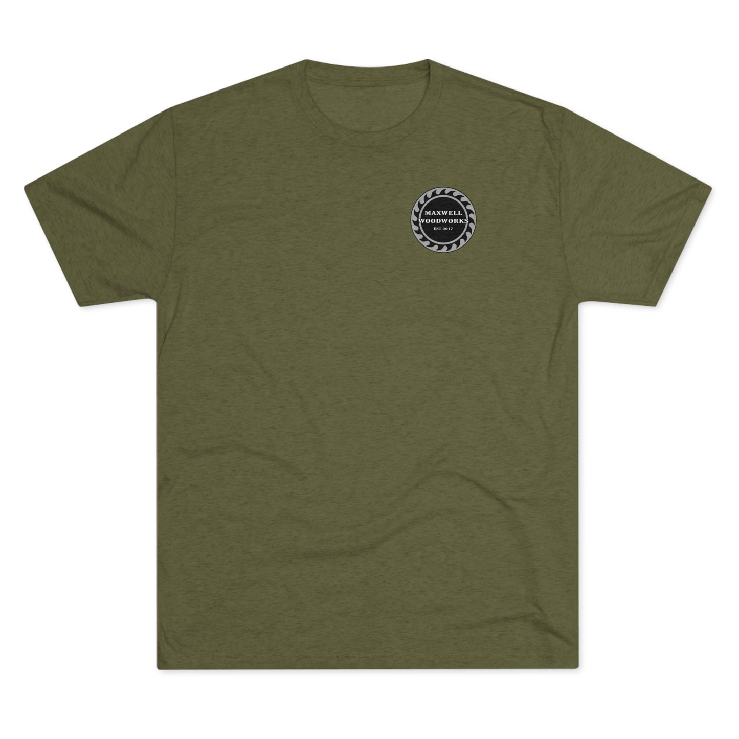 Maxwell Woodworks Tri-Blend Crew Tee