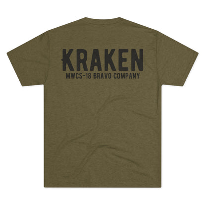 MWCS-18 Bravo Kraken Tri-Blend PT Shirt