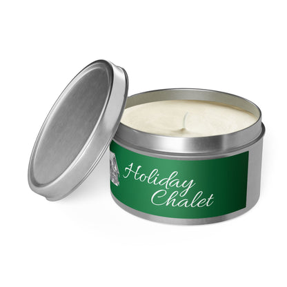 Chalet Tin Candles