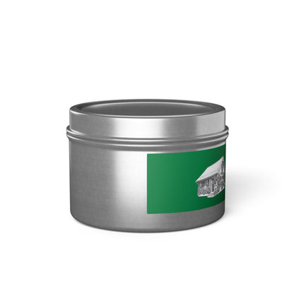 Chalet Tin Candles