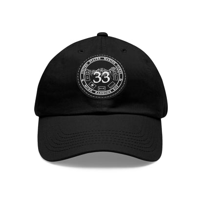 CLC 33 Dad Hat with Leather Patch