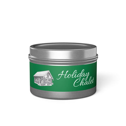 Chalet Tin Candles
