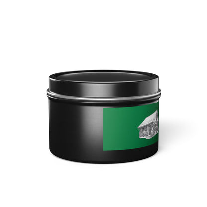 Chalet Tin Candles