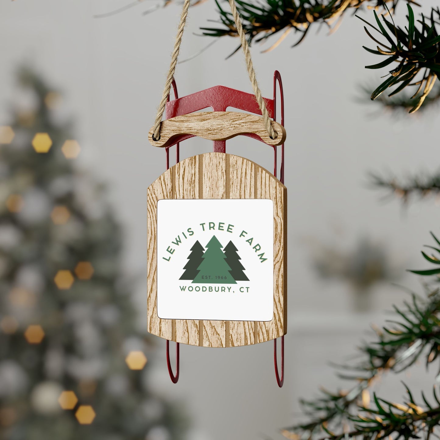 LTF Sled Ornaments
