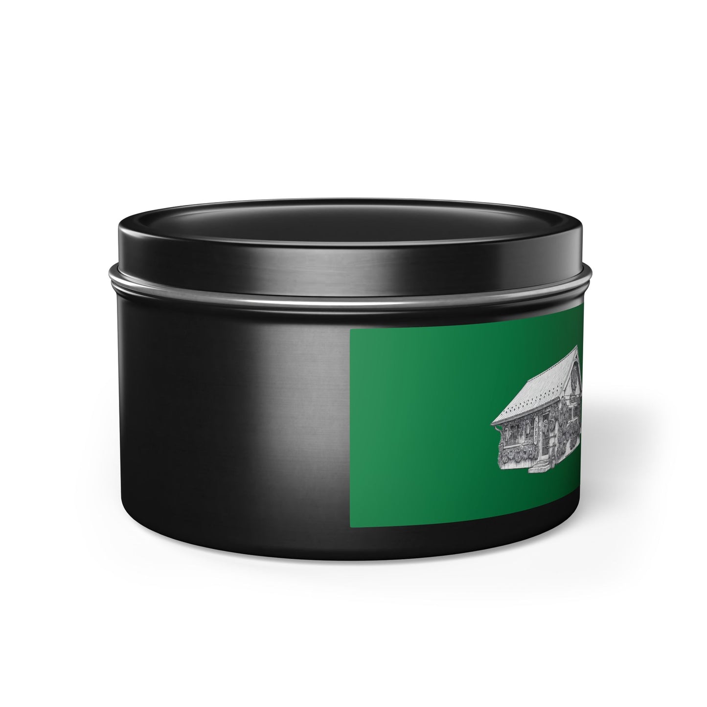 Chalet Tin Candles