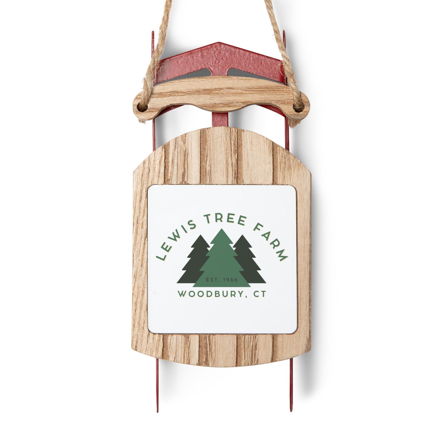 LTF Sled Ornaments