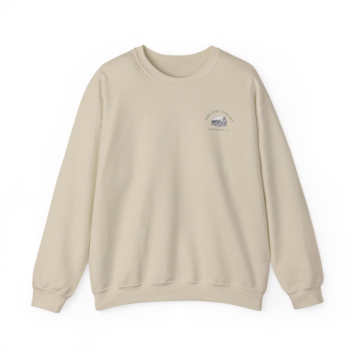 Chalet Workshirt Heavy Blend™ Crewneck - Green Logo