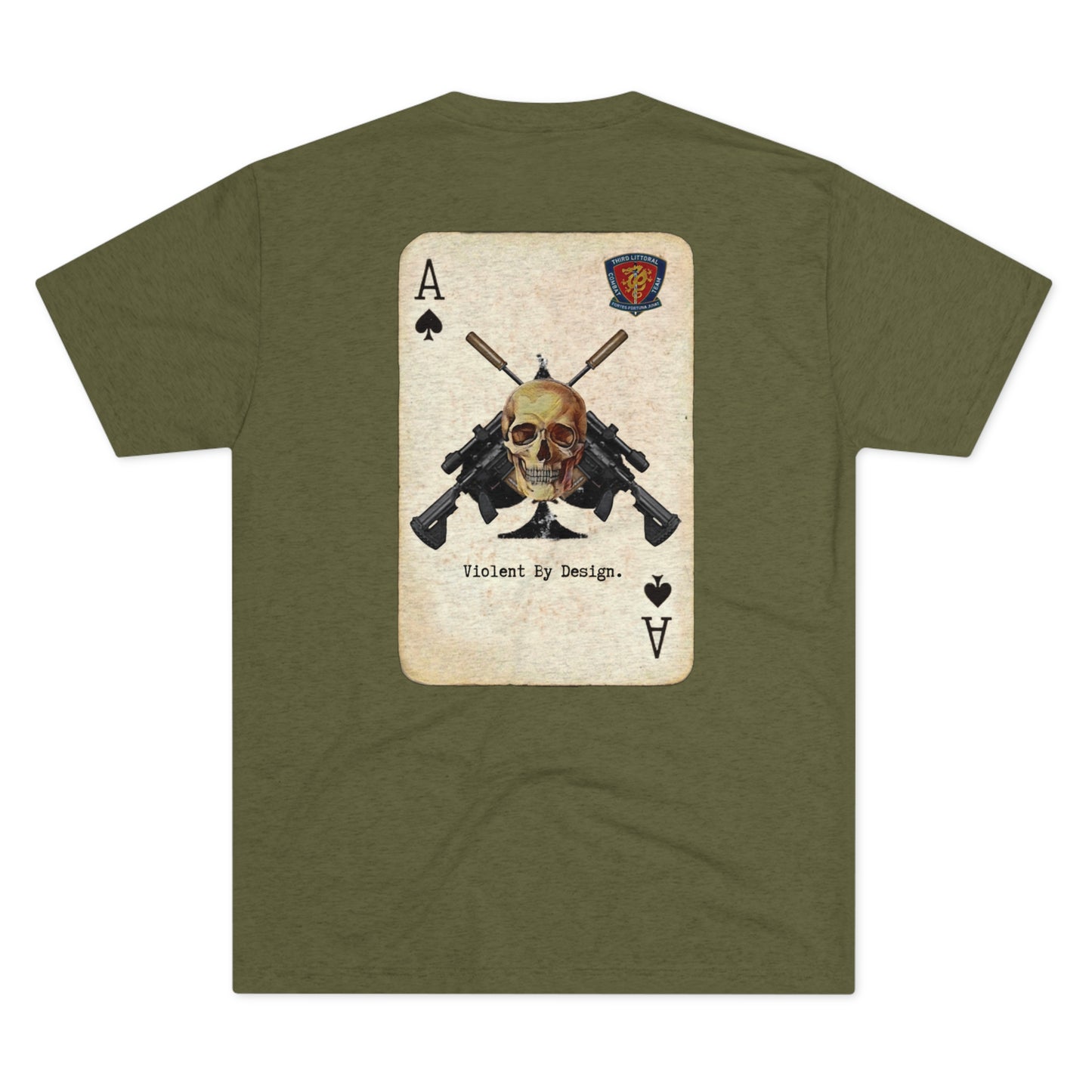 3d LCT Violent Tri-Blend PT Shirt