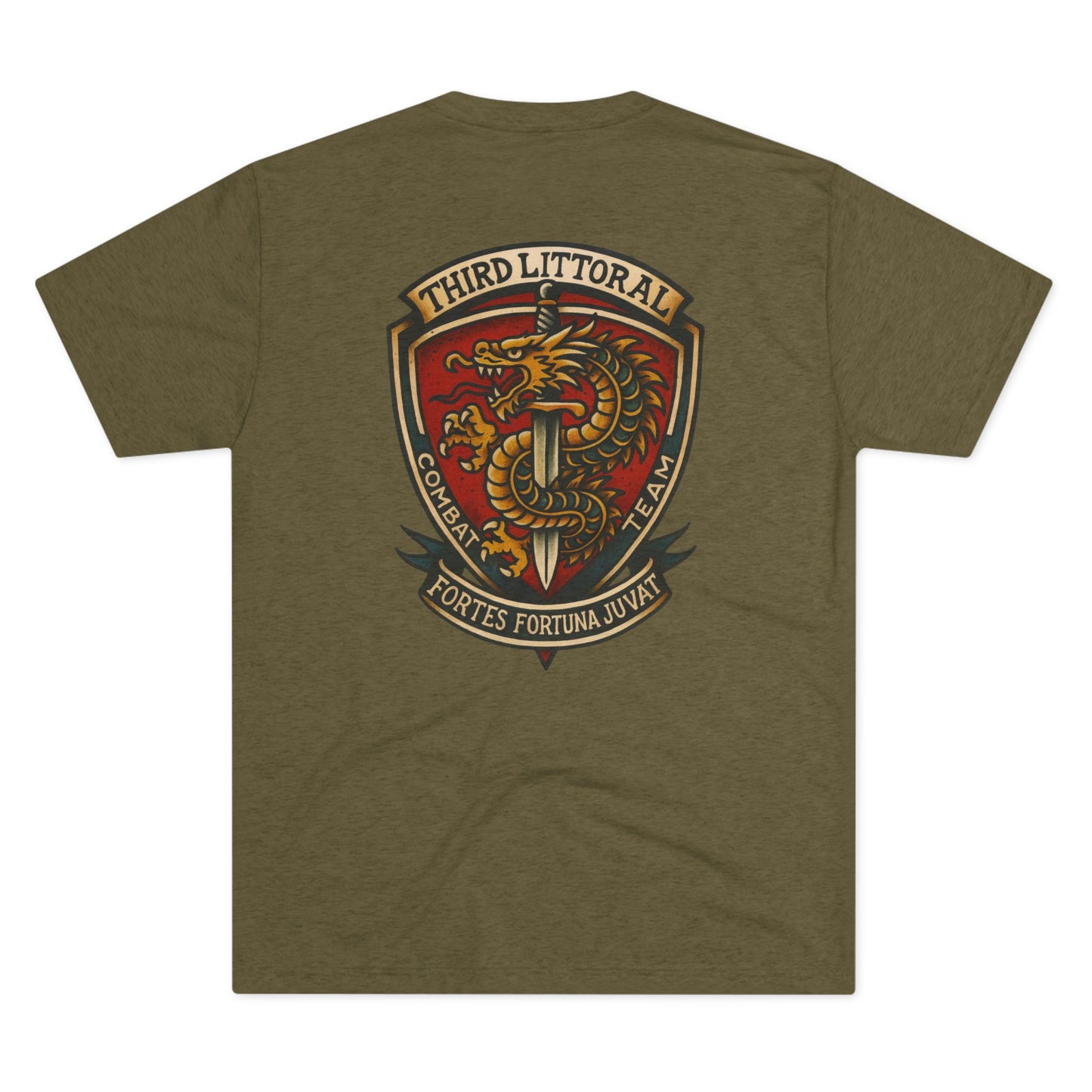 3d LCT "Fresh Ink" Tri-Blend PT Shirt (F&B)