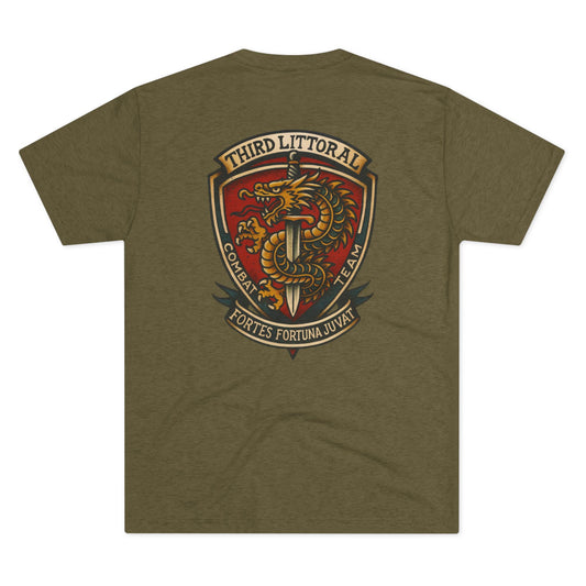 3d LCT "Fresh Ink" Tri-Blend PT Shirt (F&B)